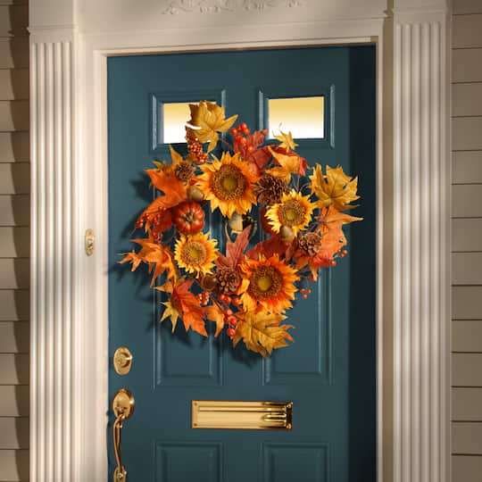 22'' Sunflower Wreath